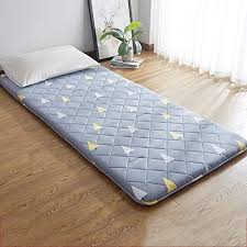 Zhang Thicken Japanese Floor Futon Mattress Breathable Matt Mat Soft Foldable Roll Up Sleeping Pad Boys Girls Dormito Futon Mattress Mattress Futon Living Room