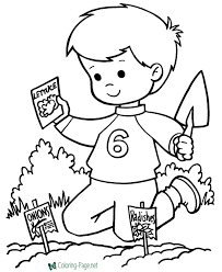 Color spring scenes with your child, complete a dot to dot, or enjoy spring subtraction problems. Spring Coloring Pages