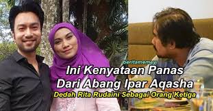 Berdiam diri bukan bermakna saya mengesahkan apa yang berlaku. Ini Komen Panas Dari Abang Ipar Aqasha Dedah Rita Rudaini Sebagai Orang Ketiga Berita Memey