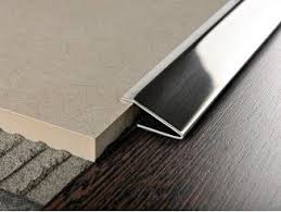 Glossy Steel Edge Profile For Floors Propress 712 Flooring House Design Kitchen Stainless Steel Tile
