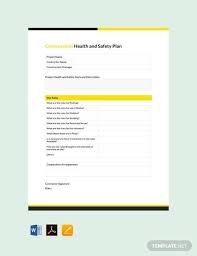 Watch for falling objects and take the necessary precautions to ensure that items are secured Free 16 Construction Safety Plan Templates In Pdf Ms Word