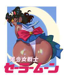 Rule 34 - 1girls Ass Big Ass Bishoujo Senshi Sailor Moon Black Hair Dark  Skin Glo-s-s Leotard Looking At Viewer Looking Back Megan Thee Stallion  Panties Revealing Clothes Sailor Moon (cosplay) Short