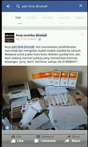 Tawaran Melipat Katalog Iklan Yang Kmi Kerja Sambilan Dirumah Facebook
