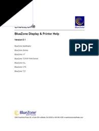 Creating bluezone mainframe display or printer connections. Bluezone Display Printer Help Mainframe Computer Ibm System I