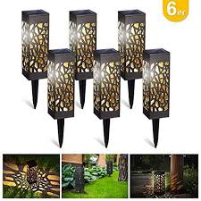 Kefflum 6 Stuck Solar Wegeleuchten Solarleuchten Garten Wasserdichte Solarlampen Fur Aussen Garten Terrasse Ras Solarleuchten Garten Solarleuchten Solarlampe
