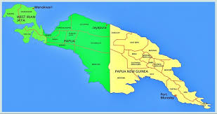 Peta papua untuk mewarnai anak paud : Peta Papua Dan Kondisi Geografisnya Lengkap Sindunesia