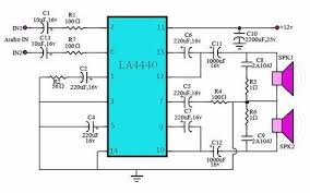 La4440 4440 double ic amplifier circuit diagram. Pin On Khann