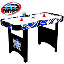 Md Sports Air Powered Hockey Table Game 48 Scoring With Electronic Accessories Mdsports Air Hockey Air Hockey Table Indoor Games