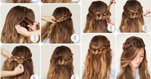 Brush your hair and split your hair into 2 equal sections down the back of your head. Hairstyles With Easy Step By Step Braids And Stylish Tumblr Girlcheck