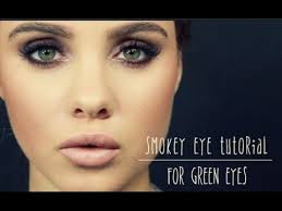 smokey eye tutorial for green eyes