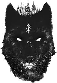 Black And White Wolf Tattoo Ideas Blackbird Wolf Tattoos Wolf Tattoo Design Nature Tattoos