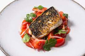 Grilled Mackerel Recipe With Tomato Ceviche Great British Chefs Recipe Mackerel Recipes Grilled Mackerel Recipes