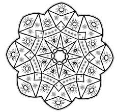 You can use our amazing online tool to color and edit the following printable kaleidoscope coloring pages for adults. Kaleidoscope Coloring Pages Books 100 Free And Printable