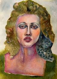 Helen and Lida aZwatercolors 11x7 Fabriano 140# cold