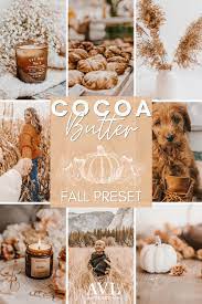 Lightroom Presets 6 Cocoa Butter Presets Fall Preset Etsy Lightroom Presets Lightroom Presets