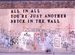 Pink Floyd We Don T Need No Education Lyrics The Strange Lives We Live Visual Poetry Brick In The Wall Pink Floyd