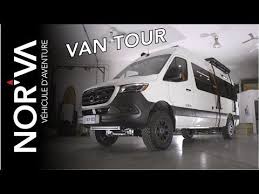 Two Weeks After The Ultimate Gear Head Camper Van From Copilot We See Another Conversion That Can Vie For That Title The Norva Benz Sprinter Vehicule Vans