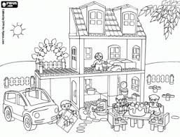 Lego House Lego Coloring Pages Coloring Pages House Colouring Pages