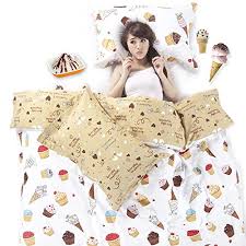 Maybe you would like to learn more about one of these? Yoyomall Original Cartoon Chocolate Ice Cream Bedding Sets Lovely Dessert Life Bedding Sets For Kids Queen King Size Queen Buy Online In Aruba At Aruba Desertcart Com Productid 14797666