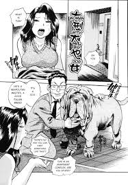 Woman with Big Dog by The Seiji 