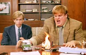 The Heartbreaking Reason David Spade Refused To Go To Chris Farley S Funeral Tommy Boy Tommy Boy Quotes Good Movies On Netflix
