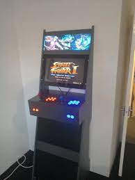A Super Easy Arcade Machine From 1 Sheet Of Plywood Arcade Arcade Console Diy Arcade Cabinet
