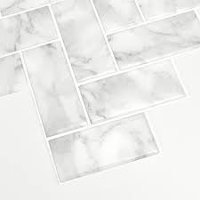 Inhome Peel Stick Backsplash Tiles 4 Pk At Menards Peel Stick Backsplash Peel And Stick Tile Stick On Tiles