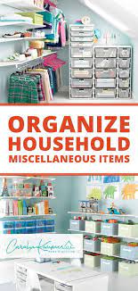 Organize Household Miscellaneous Items In 2021 Household Organization Bedroom Organization Diy Home Organisation