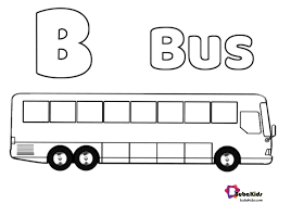 Alphabet B For Bus Coloring Page Printable Alphabet Bubakids Com Bus City Bus School Bus Transportations Alph Coloring Pages Cartoon Coloring Pages Bus