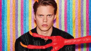 He portrayed pennywise the dancing clown, one of the many forms of it. Bill Skarsgard Scare Tactics Dazed