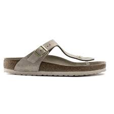 Birkenstock Arizona Washed Metallic Rose Gold Gizeh Suede Leather Washed Metallic Rose Gold Suede Leather Rose Gold Sandals Birkenstock
