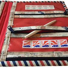 Sent With Love Correspondence Organizer Pouch Sew And Sell Pouch Organizer Pouch Sewing Pouch