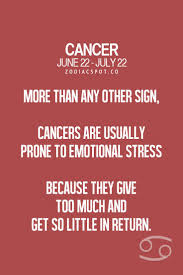 The predictions give an outline of events likely to occur in the different areas of life such as career, finance, love relationships, family, health, and education. Cancer Sign Quotes Images