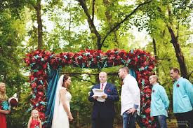 Elaborate wedding dresses from the gypsy wedding tv series. Red And Turquoise Wedding Decorations Beloved Blog