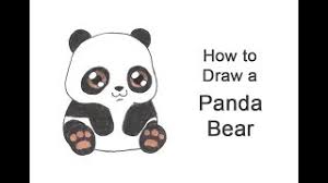 Highlight the layers and feel free to fill it out keeping in mind the suited colors. How To Draw A Panda Bear Cartoon Video Step By Step Pictures