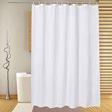 The shower curtain is the main focal point of your bathroom, which not only protects the room from moisture when you 5. Amazon Com White Shower Curtain Liner 72 X 78 Inches Water Repellent Fabric Shower Curtains For Bathroom Machine Washable Furniture Decor