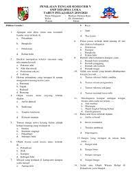 Maybe you would like to learn more about one of these? Soal Uts Bmr Kls 6 Jawabanku Id