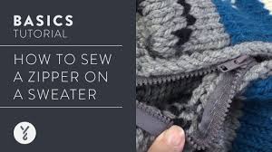 We have a variety of free knitting patterns for baby hats, including beanies, pixie hats, earflap hats, preemie hats, cute animal hats and more. Sew A Zipper On A Sweater Youtube