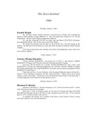 The News-Sentinel 1964