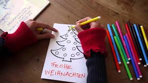 Weihnachtskarten Selbst Zeichnen Mit Videoanleitungen Von Bea