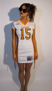 Upcycled Vintage Jersey Dress Xs S Ut Vols Orange By Bohemianseed Jersey Dresses Diy Tennessee Outfits Jersey Dress