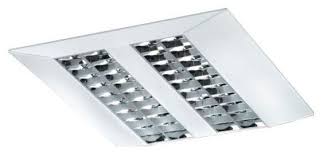 Recessed Ceiling Light Fixture Capri T5 Pxf Lighting Fluorescent Square Linear