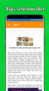 Agar terlaksana dengan baik, buatlah menu diet di awal minggu untuk seminggu ke depan, termasuk aktivitas fisik yang terapkan menu diet ini di hari senin dan selasa. Menu Diet Seminggu Terbaru For Android Apk Download