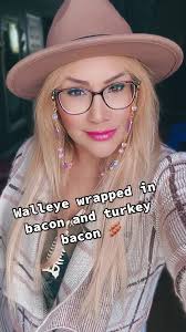 Fresh walleye wrapped in turkey bacon and bacon. Side mashed potatoes and  gravy. #catchandeat #walleye #fishfry #foodie #cree #indigenouswoman  #cooking #fishtok #whatgetsyououtdoors #yummyfood ...