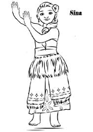Ausmalbilder Vaiana Sina Ausmalbilder Ausmalen Disney Bilder