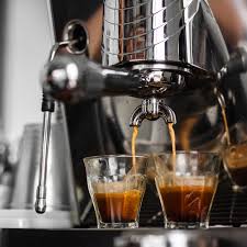 Espresso In The Making Coffee Shop Coffee Addict Coffee Photography