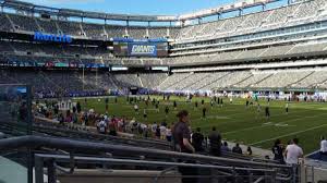 Metlife Stadium Section 133 Home Of New York Jets New