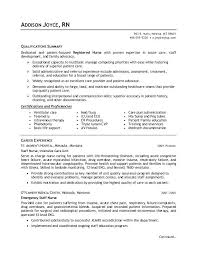 Experienced Nursing Resume Examples Thrifdecorblog Com