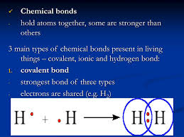 Three types of chemical bonds. Ppt Unit 1 Chemical Basis Of Life Powerpoint Presentation Free Download Id 2779413