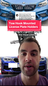 Mounting Front Licence Plate